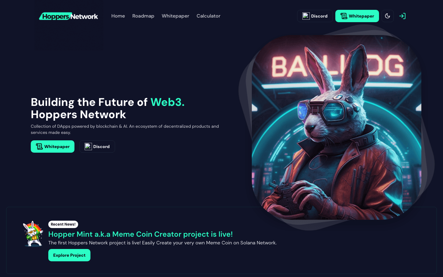 Hoppers Network — Écosystème Web3